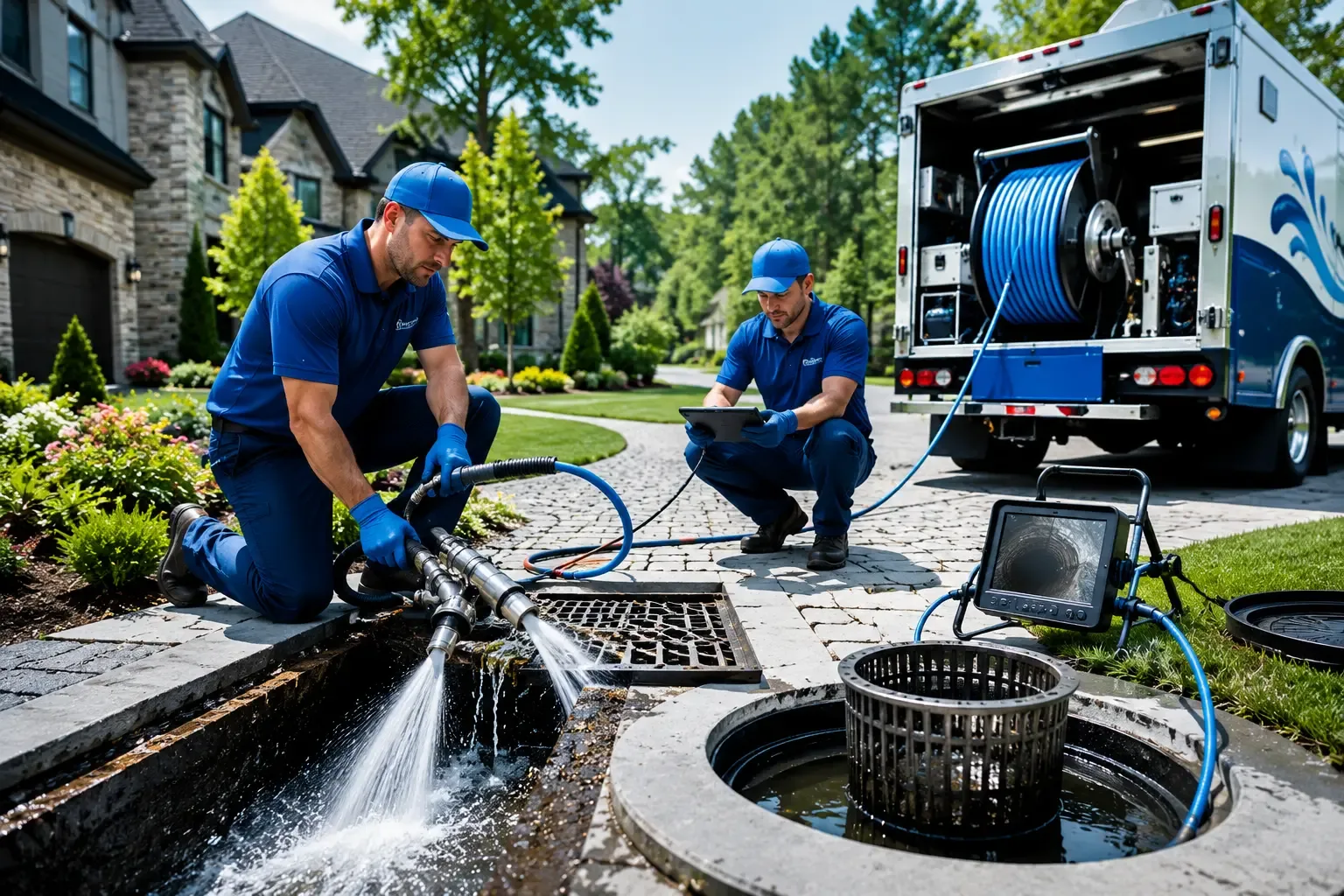 Local outdoor drain cleaning professionals in Mannington, WV